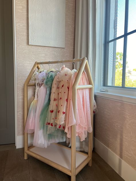 Small Clothes Rack Kids Dress Up … curated on LTK Girls Dress Up Storage, Kids Dress Up Area, Dress Up Organization, Toddler Dress Up Station, Dress Up Storage Ideas, Diy Dress Up Station, Dress Up Wall, Small Clothes Rack, Dress Up Corner