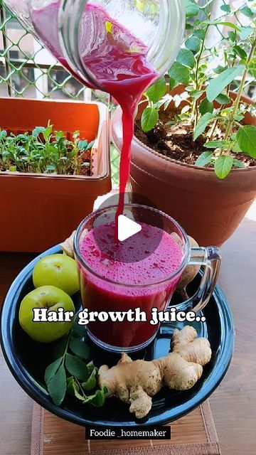 Hair Growth Drinks, Hair Growth Juice, Juice For Hair Growth, Beetroot Juice Benefits, Beetroot Juice, Beetroot Recipes, Memories Art, Childhood Memories Art, Vegetarian Snacks Recipes