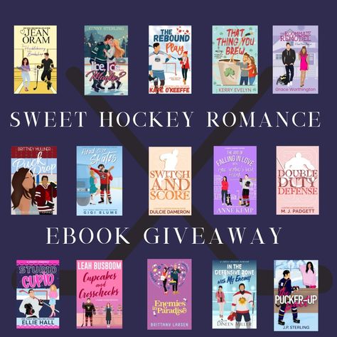 Hockey romance lovers, listen up! I've teamed up with several sweet hockey romance authors to bring you a brand new place to find all the hockey romance books in one place. TO KICK THINGS OFF, WE'RE GIVING AWAY 15 EBOOKS. The group opens on Wednesday but you can request to join now and enter the giveaway here: https://kingsumo.com/g/3z9w56m/sweet-hockey-romance-fans-facebook-group-kickoff-giveaway Facebook Group here: https://www.facebook.com/groups/sweethockeyromancefans Football Romance Books, Hockey Romance Books, Hockey Books, Sports Romance Books, Hockey Romance, College Hockey, Sports Romance, Romance Authors, New Place