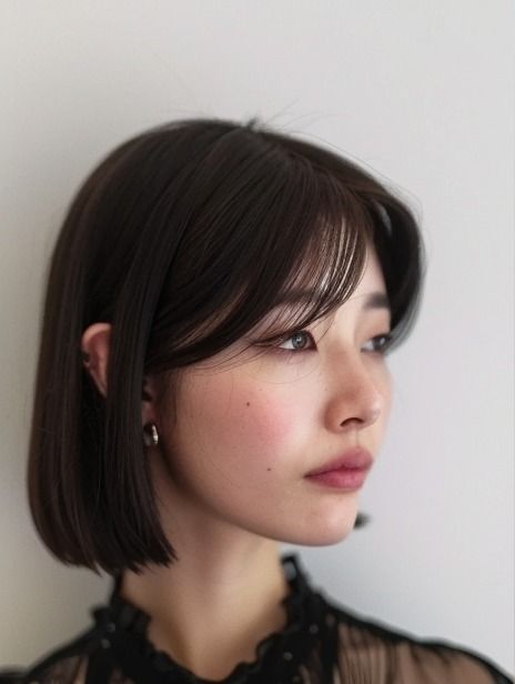 Italian Bob Haircut 2024: Classic Style Meets Modern Flair Italian Bob Haircut, Italian Bob, Classic Bob Hairstyle, Trendy Bob Hairstyles, Hair Inspiration Short, Shot Hair Styles, Haircuts Straight Hair, Penteado Cabelo Curto, 2024 Trends