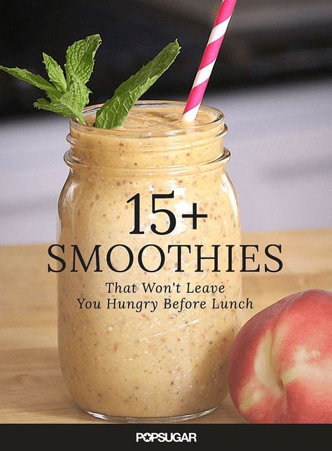 Breakfast smoothie recipes that will keep you satisfied until lunch! Filling Breakfast Smoothie, Lunch Smoothie, Breakfast Smoothie Recipes, Natural Detox Drinks, Resep Diet, Smoothie Detox, Healthy Breakfast Smoothies, Detox Drinks Recipes, Easy Smoothie Recipes