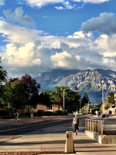 Brigham Young University campus, took it myself College Core, Byu Idaho, Vision 2025, Art Journal Prompts, Provo Utah, Brigham Young, Colorado State University, Brigham Young University, College Aesthetic