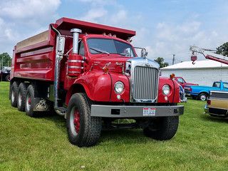 Mack Dump Truck, Old Mack Trucks, Dump Trailers, Sand And Gravel, Antique Trucks, Mack Trucks, Snow Plow, Dump Trucks, Dump Truck