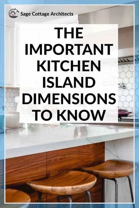 Planning a new build or kitchen remodel? We have the crucial kitchen island dimensions you'll need to know when laying out a new kitchen. Island Dimensions With Seating, Kitchen Island Dimensions With Seating, Island Dimensions, Kitchen Island Layout, Kitchen Island Dimensions, Kitchen Layouts With Island, Kitchen Island Plans, Kitchen Reno Ideas, Kitchen Layout Plans