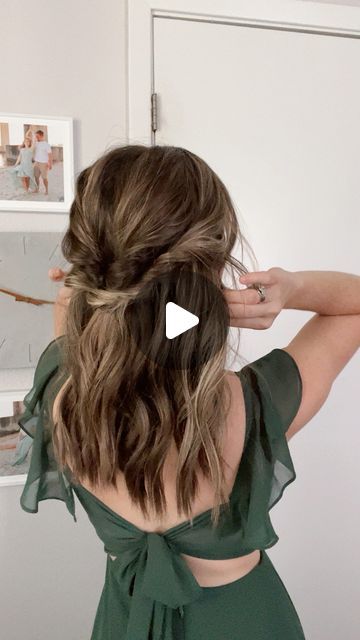 Karly Porter on Instagram: "or for wherever you feel like wearing it🤍 #hairbykarly   #viral #reels #trending #trendingreels #fy #hair #hairtutorial" Diy Bridesmaid Hair, Viral Reels, Fun Hair, Bridesmaid Hair, Hair Hacks, Hair Tutorial, Hair Ideas, Feel Like, Cool Hairstyles