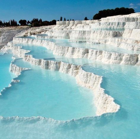 Pamukkale Thermal Pools - 2020 All You Need to Know BEFORE You Go (with Photos) - Tripadvisor Super Target, Thermal Pool, Juneau Alaska, Colorful Places, World Geography, Natural Pool, Destination Voyage, Rock Pools, Turkey Travel