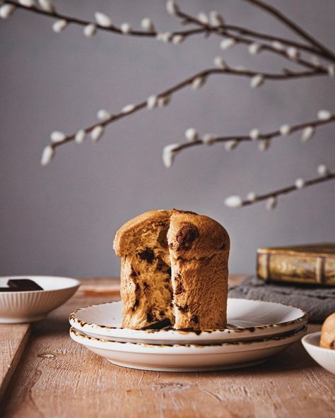 Bauducco chocolate chip mini panettone.. Panettone is a moist, soft & fresh cake made with chocolate chips. From @bauducco #bauducco Mini Panettone, Fresh Cake, Christmas Special, How To Make Cake, Chocolate Chip, Chips, Cake