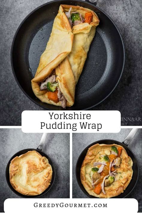 Best Yorkshire Pudding, Eggs Dishes, Yorkshire Pudding Wrap, Popover Recipe, Savoury Bakes, Yorkshire Pudding Recipes, Hp Sauce, Yorkshire Puddings, Savory Recipe