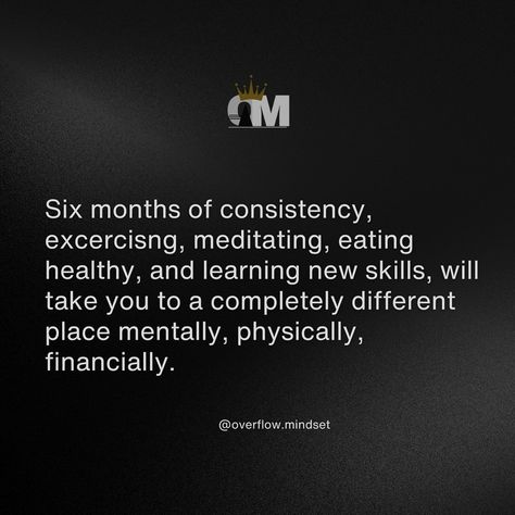 6 Months of Consistency📈 To Be in the 1% Follow for More 👉 @overflow.mindset #motivation #fitnessmotivation #wealthmindset Business On Instagram, Mindset Motivation, March 19, A Month, Follow For More, 6 Months, Fitness Motivation, On Instagram, Quick Saves