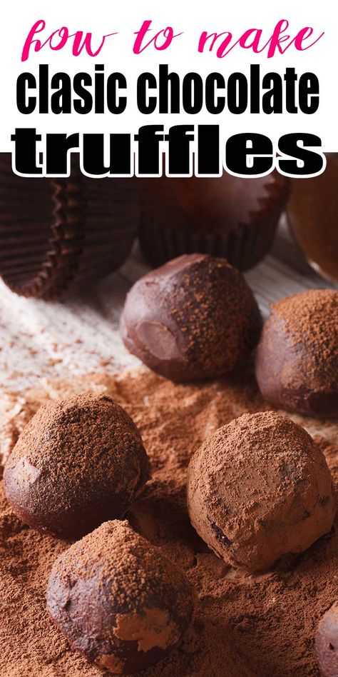 Truffels Recipes, Easy Truffle Recipe, Chocolate Truffles Recipe, Treat Making, Truffle Recipes, Truffles Chocolate, Homemade Chocolate Truffles, Easy Truffles, Candy Maker