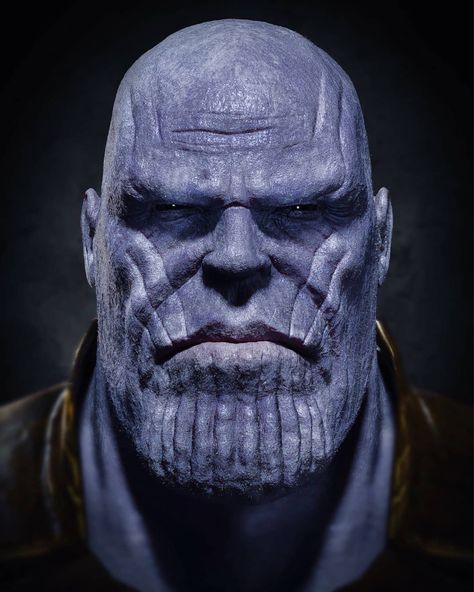 Thanos Thanos Makeup, King Thanos, Thanos Face, Art Desktop Wallpaper, Marvel Thanos, Thanos Marvel, Comic Villains, Roleplay Characters, Marvel Villains