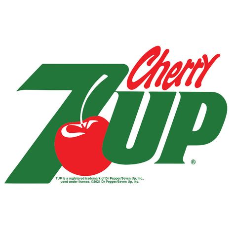 Vintage Never Looked So Good We didn't think it was possible to make the refreshing and zesty taste of 7UP even better, but those clever soda geniuses delivered with Cherry 7UP: the classic lemon-lime soda you know and love with a delicious cherry twist! Inspired by the taste of this pink soda, we've created a retro graphic t-shirt featuring the instantly recognizable 80s Cherry 7UP logo. 100% Cotton Machine Wash Tumble Dry Regular Fit Printed in USA Type Only Logo, 7up Logo, 80s Graphics, Soda Logo, Retro Logo Inspiration, Pink Soda, Y2k Logo, Retro Logo Design, Type Logo