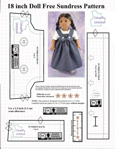 Ag Doll Clothes Patterns Free, Diy Doll Clothes Patterns, Free Doll Clothes Patterns, Shirt Patterns, Knit Doll, Baby Doll Clothes Patterns, American Girl Doll Diy, Doll Patterns Free, American Girl Patterns