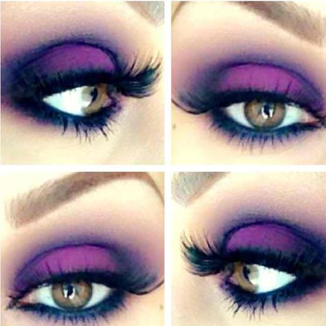 Make Up Diy, Fantasy Make-up, Drag Make-up, Purple Things, Witch Makeup, Beauty Make-up, Makijaż Smokey Eye, Beauty Mask, Makeup Hacks