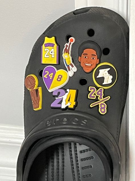 Basketball Kobe, Casual Slides, Crocs Fashion, Basketball Photography, Croc Charms, Slides Sandals, Cute Anime Wallpaper, Crocs Shoes, Anime Wallpaper