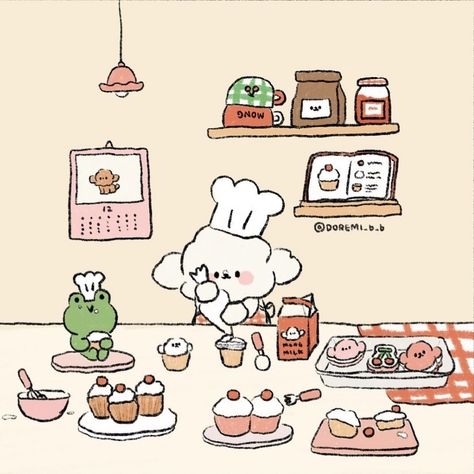 달력 디자인, Concept Art Tutorial, Cute Food Drawings, Artist Alley, Cute Animal Drawings Kawaii, Chibi Drawings, Kawaii Doodles, Cute Little Drawings, Kawaii Drawings