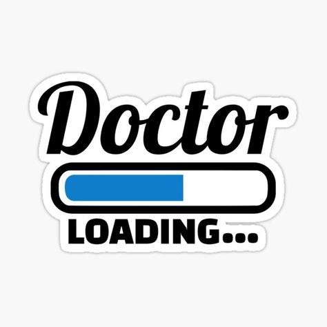 Medic Stickers | Redbubble Doctor Loading, The Doctor, For Sale, White