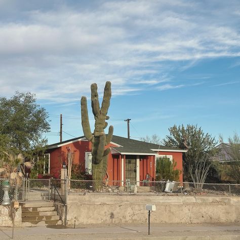 Ajo, Arizona, is known for its distinctive architecture, which blends Spanish Colonial Revival and Southwest styles. Many homes in the area feature adobe construction, with thick walls designed to insulate against the extreme desert heat. The town’s historic district showcases colorful stucco homes with red-tile roofs, arched doorways, and decorative wrought-iron details. This unique architectural style reflects Ajo’s cultural history and its role as a mining hub, creating a visually striking... Southwest Aesthetic, Southwestern Aesthetic, Angel Falls, Arched Doorways, Spanish Colonial Revival, Arch Doorway, Stucco Homes, Red Tiles, Save File