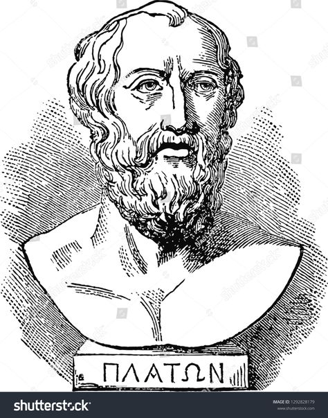 Plato (428-348 BC) portrait in line art. He was an ancient Greek philosopher, mathematician, author of philosophical dialogues and founder of the Academy, student of Socrates, teacher of Aristotle. #Ad , #Sponsored, #art#line#ancient#philosopher Plato Philosopher Drawing, Greek Drawing, Allegory Of The Cave, Ancient Greek Philosophers, Western Philosophy, Arte Alien, Creative Drawing Prompts, Higher Learning, Pencil Drawings Easy