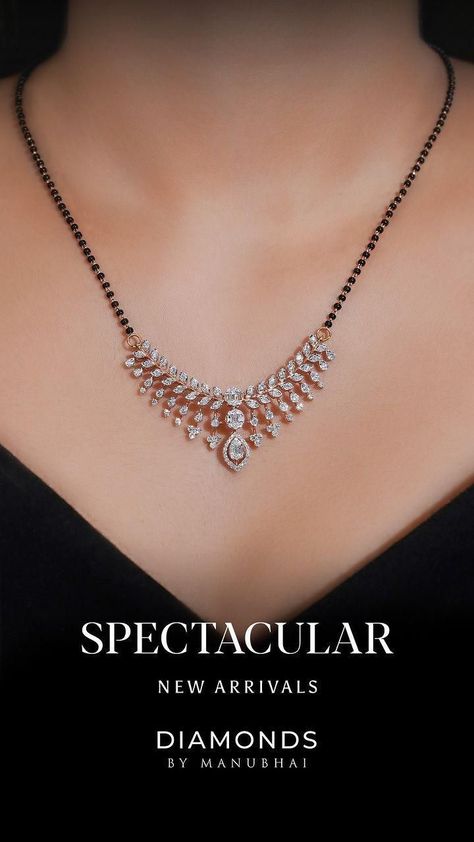 Nallapusalu Diamond Pendant, Wedding Mangalsutra Designs, Elegant Mangalsutra Designs, Diamond Nallapusalu Designs, Mangalsutra Pendent Designs Gold, Karimani Mangalsutra, Black Diamonds Mangalsutra, Delicate Mangalsutra Designs, Mangalsutra Pendant Designs Gold