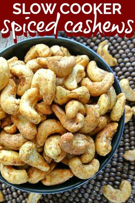 Top Cook, Snacks Homemade, Spiced Cashews, Gf Snacks, Cashew Recipes, Spicy Nuts, Vegan Appetizer, Spicy Cashews, Party Platter