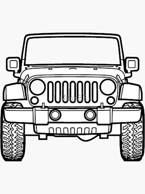 Pin by Matheus Kasprzak on agronomia in 2022 | Jeep stickers, Jeep drawing, Jeep art Jeep Drawing, Jeep Tattoo, Jeep Art, Jeep Stickers, Jeep Decals, Black Jeep, Cricut Projects Beginner, Kid Friendly Trips, Valentine Photography