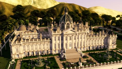 ok goodbye i thought this was a totally different game holy shit Sims 4 Felixandre Cc, Sims4 Lots No Cc, Sims 4 Royal Castle, Sims 4 Palace Cc, Sims 4 Royal Palace, Sims 4 Castle Layout, Sims 4 Castle Cc, Sims 4 Palace, Sims 4 Castle