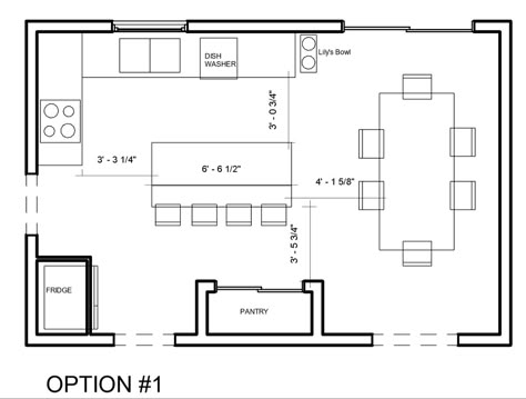 Kitchen Blueprints, Kitchen Plans Layout, Kitchen Appliances Layout, Large Apartment, Kitchen Floor Plan, 3d Floor Plans, Kitchen Measurements, Kitchen Layout Plans, Open Plan Kitchen Living Room