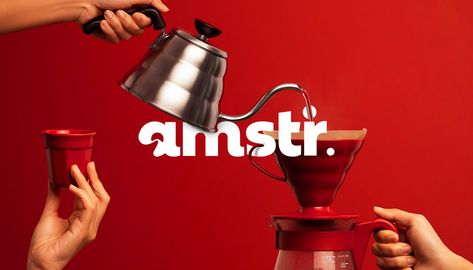 Amstir Coffee & Roastery - Refresh Brand Identity - via @designhuntapp Malang City, Coffee Shop Branding, Coffee Roastery, Local Coffee, Coffee Logo, Local Coffee Shop, Brand Book, Coffee Branding, Coffee Shops