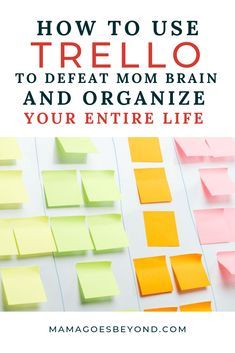 Trello Ideas, Trello Templates, Mom Brain, Digital Organization, Organization Apps, Organized Mom, Planner Pdf, Home Management, Planning And Organizing