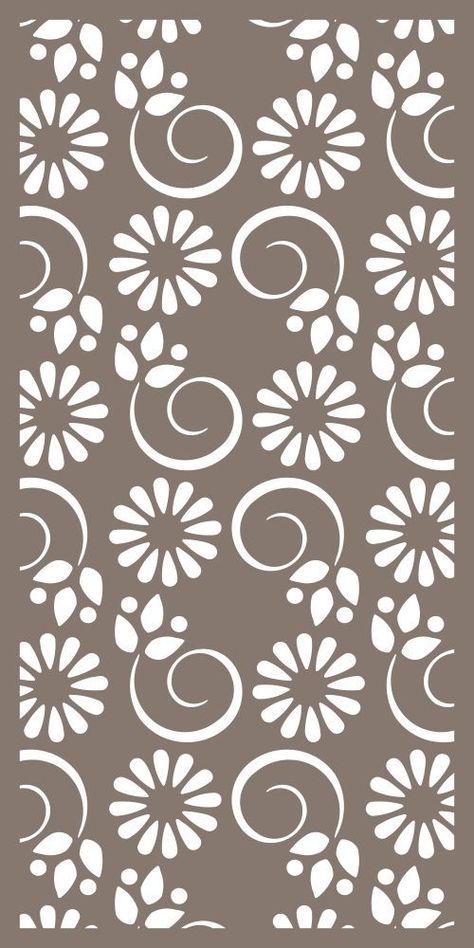 Svg Pattern Background, Jaali Design, Vector Patterns Design, Motif Art Deco, Pattern Svg, Cnc Design, Privacy Screens, Stencil Templates, Flower Stencil