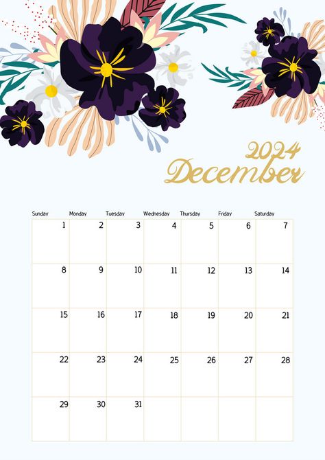 december calendar 2024 floral template#pikbest#Templates Floral Template, Floral Calendar, Calendar Background, December Calendar, Money Sign, 2024 Calendar, Year Of The Tiger, Calendar 2024, Break Room