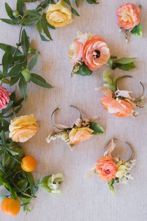 Colorful Whimsical Wedding, Poppy Photography, Jokes And Puns, Poppy Photo, Parker Palm Springs, Storybook Wedding, Floral Cuff, April Fool's Day, Outdoor Fall Wedding