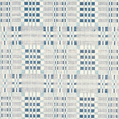 BRIMFIELD Luxury Flooring, Schumacher Fabric, Indigo Fabric, Vintage Textile, Geometric Fabric, Blog Inspiration, Drapery Fabric, Vintage Textiles, Pattern Names