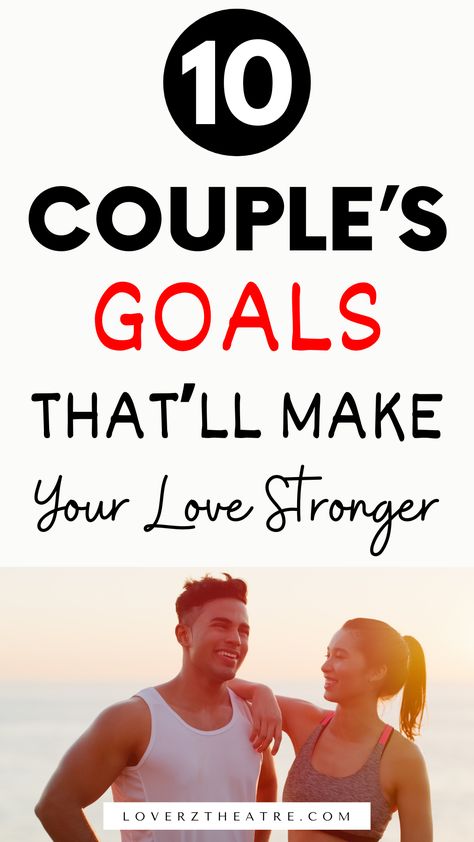 Relationship goals are important objective couples put together in order to have a happy and successful relationship. Whether you are looking for the best marriage goals for couples, dating goals that will deepen your bond, or couple's goals every couple must set together, here are 10 relationship goals that will make your love stronger🔰#LoveStory #RomanticEncounters #HeartfeltConnections #DateNightIdeas #SoulmateSearch #FlirtyFridays #CandlelitDinners #StarryEyedMoments #LoveQuotes #DreamyDates #WhisperedPromises #AmourAdventures Goals For A Relationship, Short Term Relationship Goals, Goals For Couples Relationships, Stronger Relationship Quotes, Couple Vision Board Ideas, Vision Board For Couples, Couple Vision Board, Goals For Couples, Relationship Vision Board