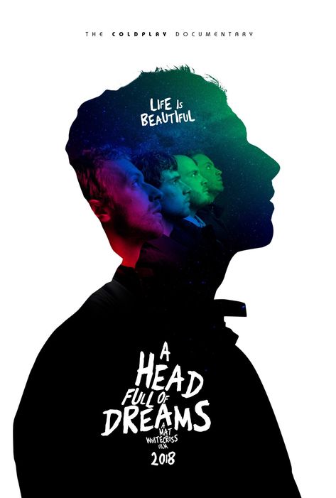 Coldplay a head full of dreams Coldplay Singer, Coldplay T Shirt, Coldplay Art, Coldplay Poster, Coldplay Wallpaper, Music Silhouette, Head Full Of Dreams, Guy Berryman, Coldplay Lyrics