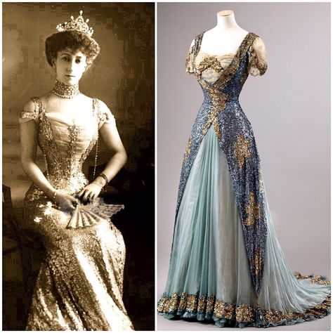 1890s Formal Dress, Royal Dress Aesthetic, 1905 Dress, 1800 Dress, 1880s Dress, Mount Doom, Edwardian Gowns, Belle Epoque Fashion, Fashion Show Themes