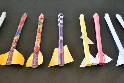 Straw Rockets : 8 Steps (with Pictures) - Instructables Straw Rockets, Preschool Crafts For Kids, Paper Rocket, Straw Rocket, Paper Rockets, Rocket Craft, Easy Preschool Crafts, Diy Straw, Crafts For Kids Paper