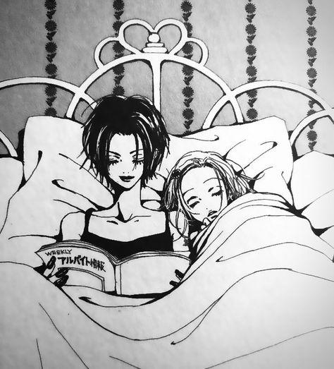 Shin Nana, Nana Anime, Nana Manga, Nana Osaki, Arte Inspo, Two Girls, Manga Art, Drake, Aesthetic Anime