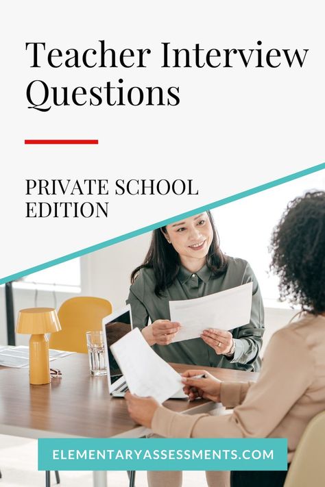 Learn which questions you need to know how to answer well in your private school teaching interview. Also discover what questions you should ask! Teaching Interview Questions, Teacher Job Interview, School Interview Questions, Teacher Interview Questions, Teaching Interview, Private High School, Teacher Interviews, School Interview, Jobs For Teachers