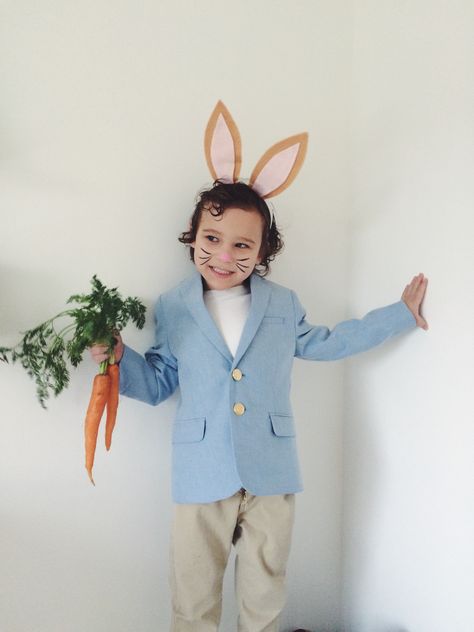 Peter Rabbit Family Costume, Peter Rabbit Dress Up, Peter Rabbit Halloween Costume, Rabbit Costume Kids, Peter Rabbit Costume, Rabbit Fancy Dress, Fall Kids Party, Dino Bday Party, Fall Costume