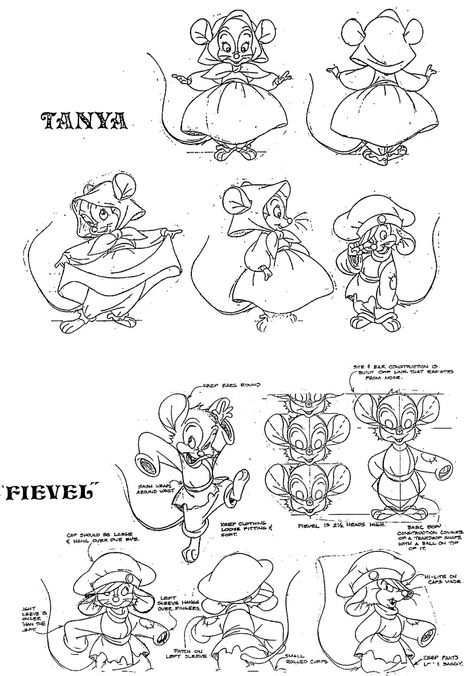 https://flic.kr/p/9oQ2ZF | An American Tail - Tanya & Fievel |             Posted via email       from Animation Model Sheets Love Character Design, Love Character, An American Tail, Character Design Cartoon, Character Design Challenge, Bg Design, Disney Artists, Character Model Sheet, Animation Sketches