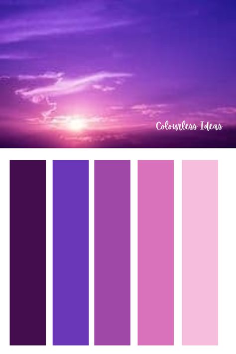 Sensual Color Palette, Purple Skies, Colour Pallets, Paint Sample, Palette Design, Colour Inspiration, Colour Code, Color Palette Design, Purple Sky