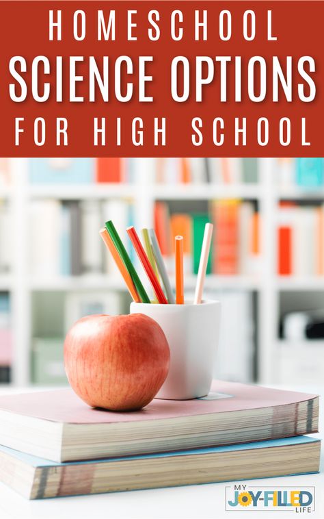 There are lots of options when it comes to homeschool curriculum for high school. Here are some top curriculum picks for high school science courses. #homeschoolcurriculum #curriculumwelove #homeschoolscience Classical Homeschool Curriculum, Homeschool Science Lessons, Homeschool Highschool, Homeschool Electives, High School Electives, Homeschool High School Curriculum, Homeschool Science Curriculum, Physics High School, Christian High School