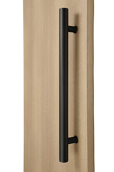 Bar Ladder, Black Powder Room, Stainless Steel Door Handles, Entry Door Handles, Door Handles Modern, Door Handle Design, Black Door Handles, Barn Door Handles, Sliding Door Handles