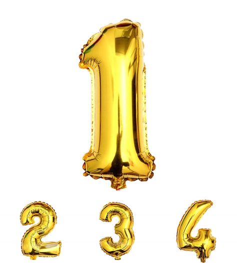 [Visit to Buy] New 1Pcs 16inch Cute Gold Foil Letters Number 0-9 Balloons For New Year Birthday Party Wedding Decoration Love Balloons #Advertisement Number 1 Balloon, Number Balloons Birthday, 9 Birthday, Gold Foil Balloons, Birthday Party Balloons, Wedding Anniversary Decorations, Buy Gold And Silver, Cactus Party, One Balloon