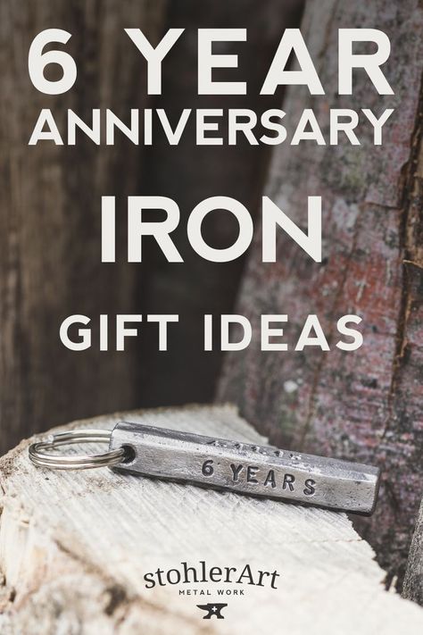 6 year anniversary iron gifts, hand forged. Diy Anniversary Gifts For Her, 6 Year Wedding Anniversary, 6 Year Anniversary Gift, Iron Gifts For Him, Wedding Anniversary Gift For Husband, Year Anniversary Gift Ideas, Anniversary Gift For Couples, 6 Year Anniversary, Anniversary Gift Ideas For Him