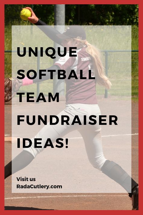 Searching for unique #fundraiser ideas for your #softball team? Check out this unique #fundraising idea that's sure to be a hit with your supporters. Softball Sponsorship Ideas, Softball Organization, Softball Team Fundraising Ideas, Unique Fundraiser Ideas, Fundraising Ideas For Sports Softball, Best Fundraising Ideas For Sports, Sports Team Fundraisers, Softball Fundraiser Ideas, Softball Team Bonding