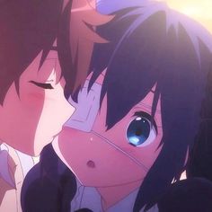 Rikka And Yuuta, Amagi Brilliant Park, Cute Couple Comics, Abstract Wallpaper Design, Best Anime Couples, Anime Expressions, Cute Anime Profile Pictures, Anime Wall Art, Anime Couples Manga