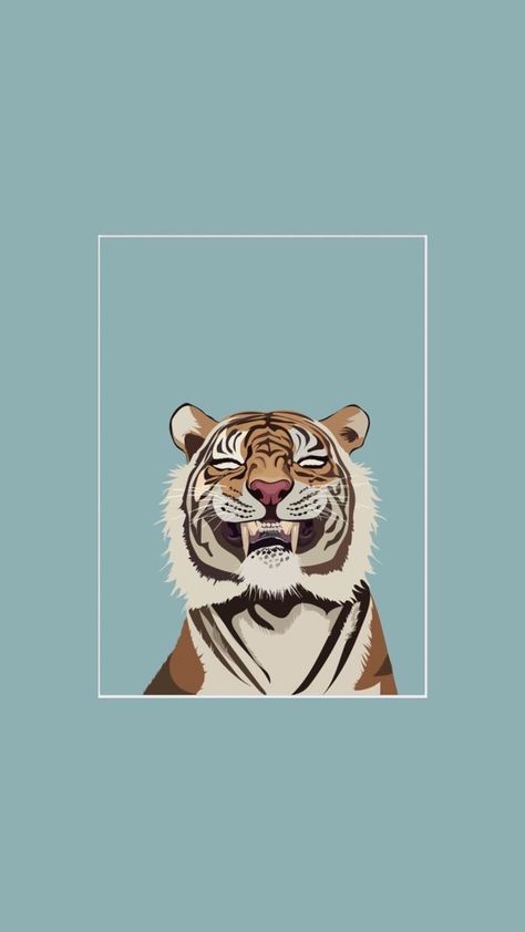 Tiger Art, A Tiger, Phone Backgrounds, Iphone Wallpapers, Phone Wallpapers, Tigers, Art Wallpaper, Cute Wallpapers, Phone Wallpaper